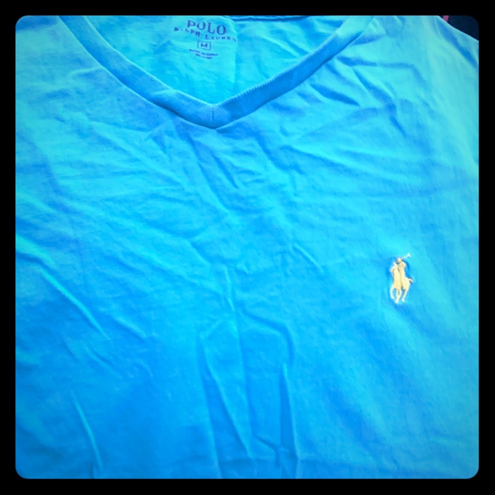 Ralph Lauren Ocean Blue V neck